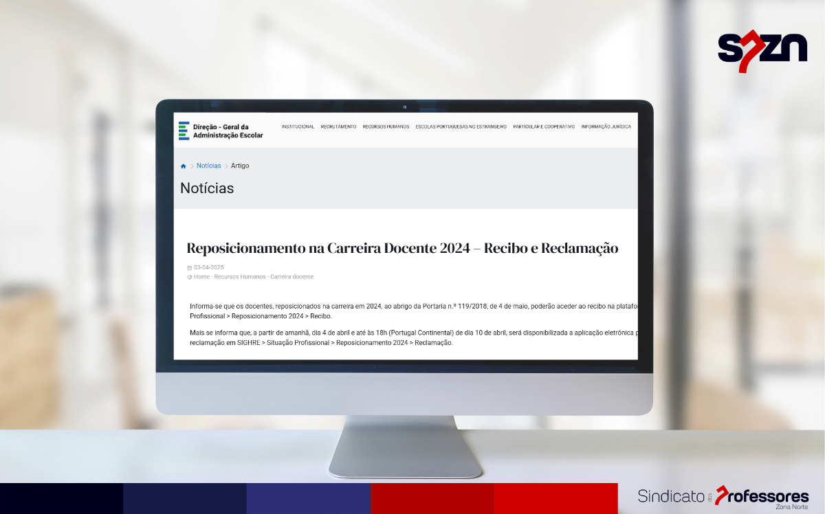 Reposicionamento na Carreira Docente 2024