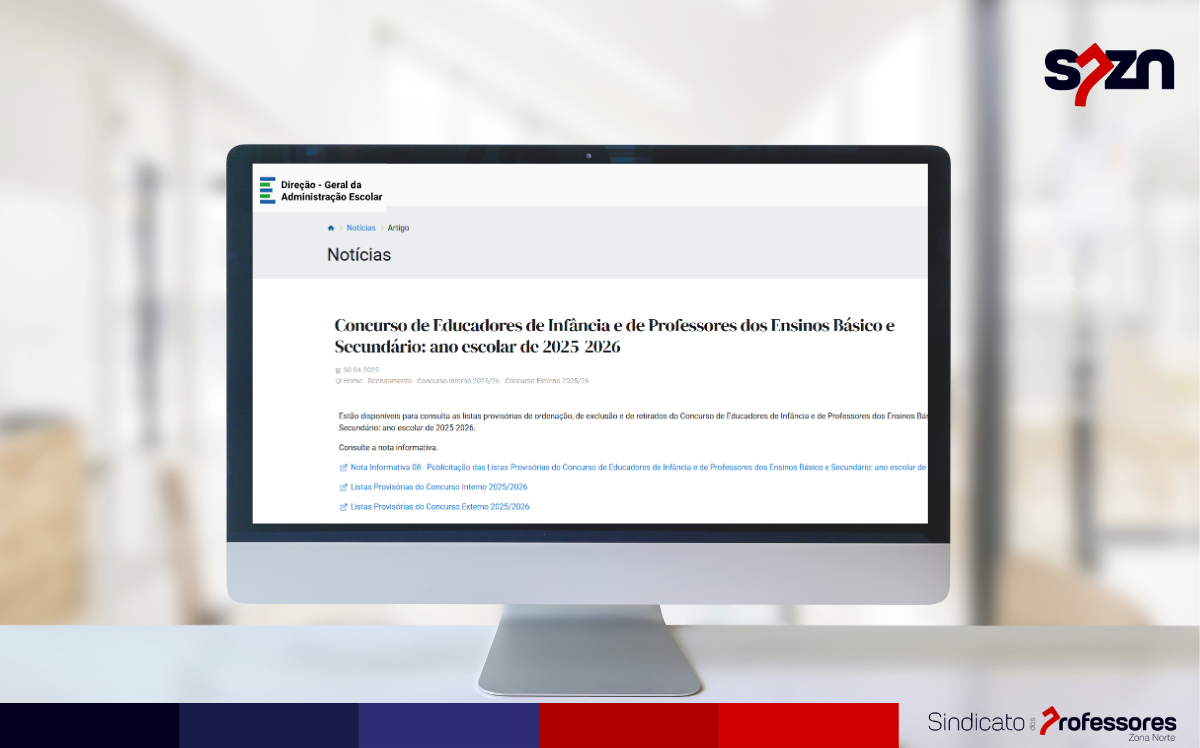 Listas Provisórias: Concursos Docentes 2025