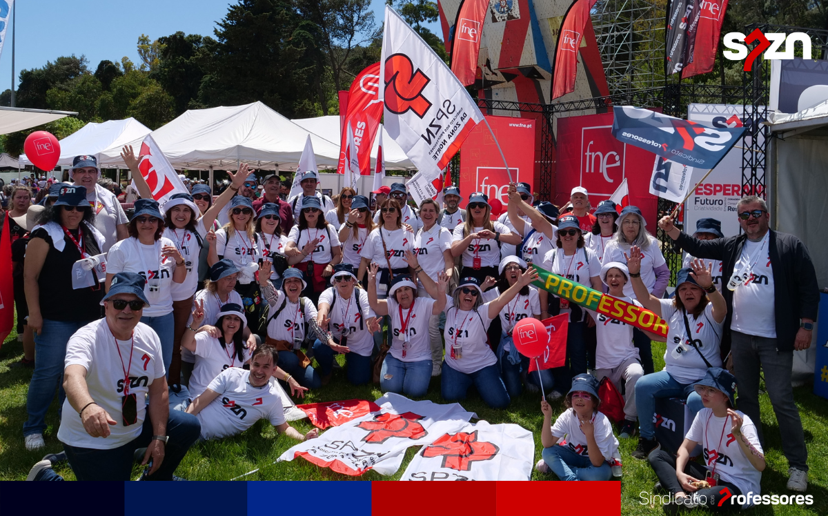 O SPZN participou na celebração do 1.º de maio, da UGT