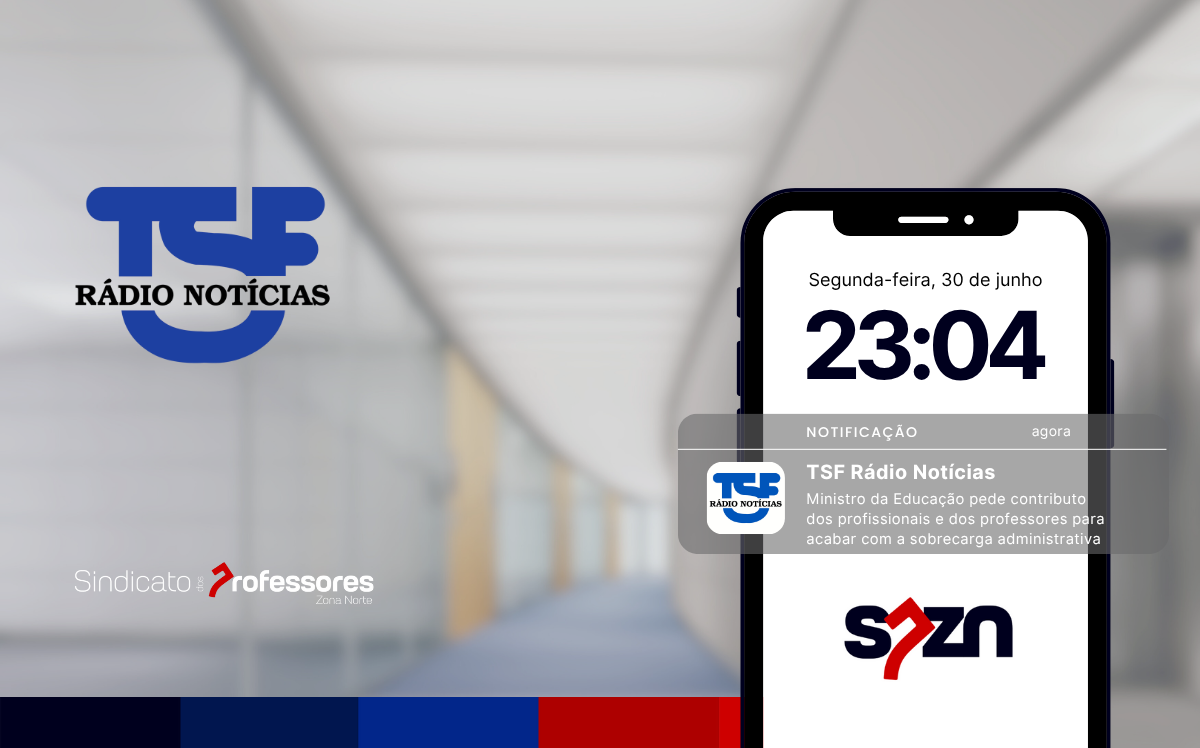 Ministro da Educação pede contributo dos profissionais e dos professores para acabar com a sobrecarga administrativa