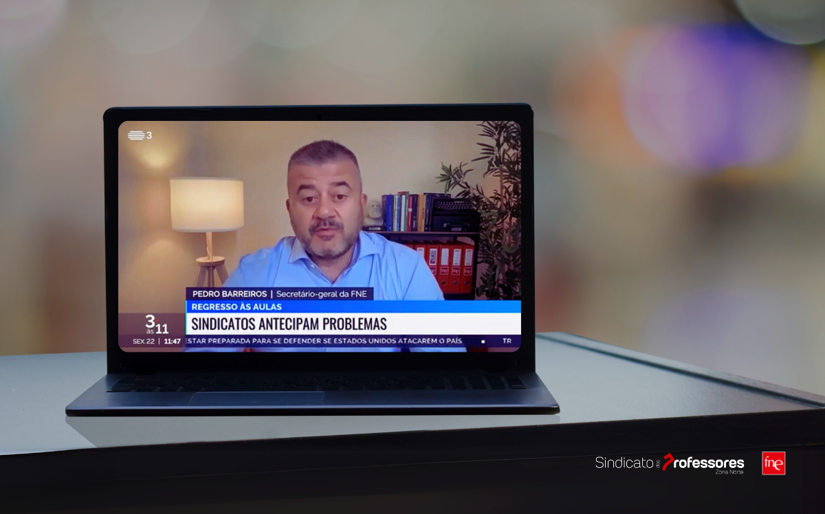 RTP3 | Pedro Barreiros comenta os problemas no regresso às aulas