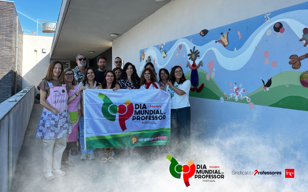 Dia Mundial do Professor assinalado na EB de Antas, em Famalicão