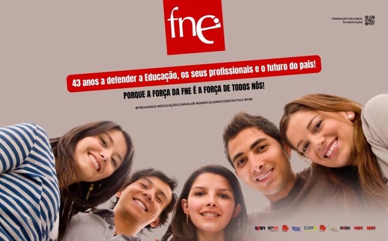 FNE - 43 anos a defender a Educação, os seus profissionais e o futuro do país