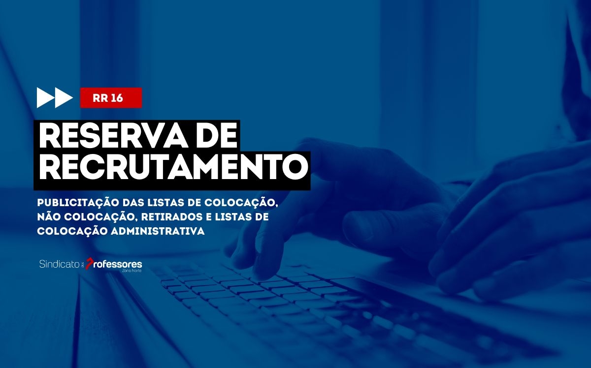 Reserva de Recrutamento 16 2025/2026