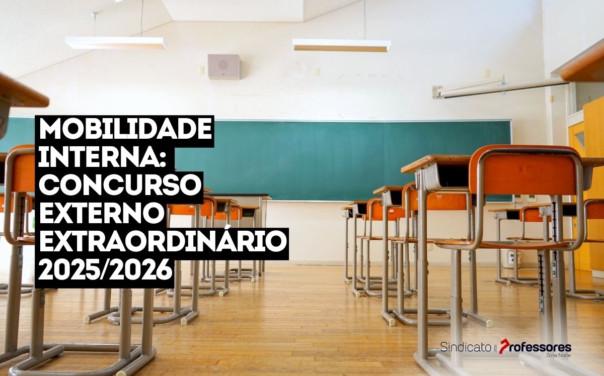 MOBILIDADE INTERNA:  Concurso Externo Extraordinário 2025/2026