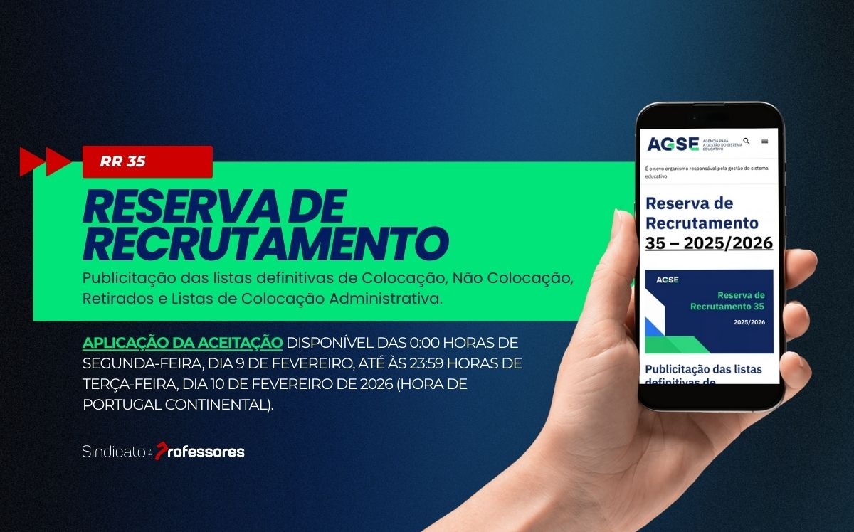 Reserva de Recrutamento 35 – 2025/2026