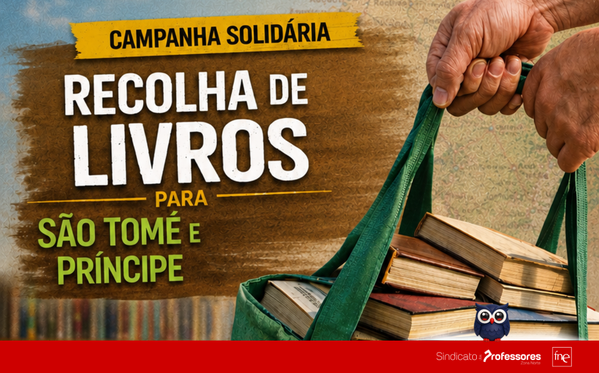 Campanha de Recolha de Livros para São Tomé e Príncipe