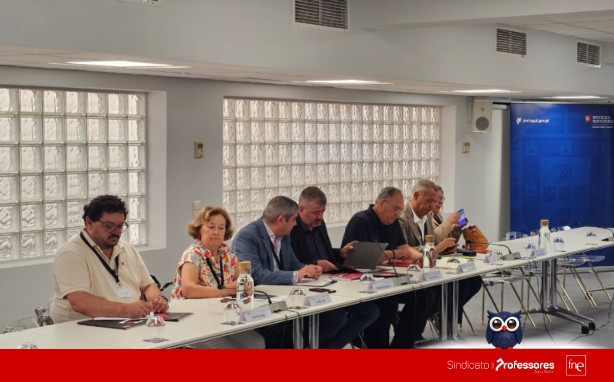 Balanço da reunião desta manhã entre FNE e MECI 